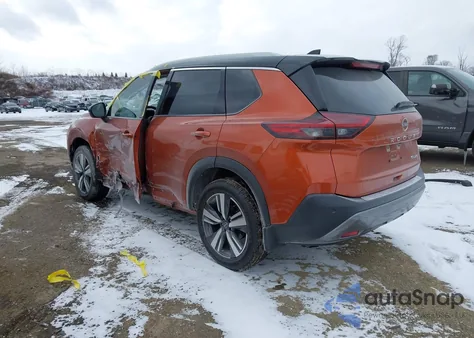 2022 Nissan Rogue Sl Intelligent Awd from USA, damaged, VIN JN8BT3CB2NW334358